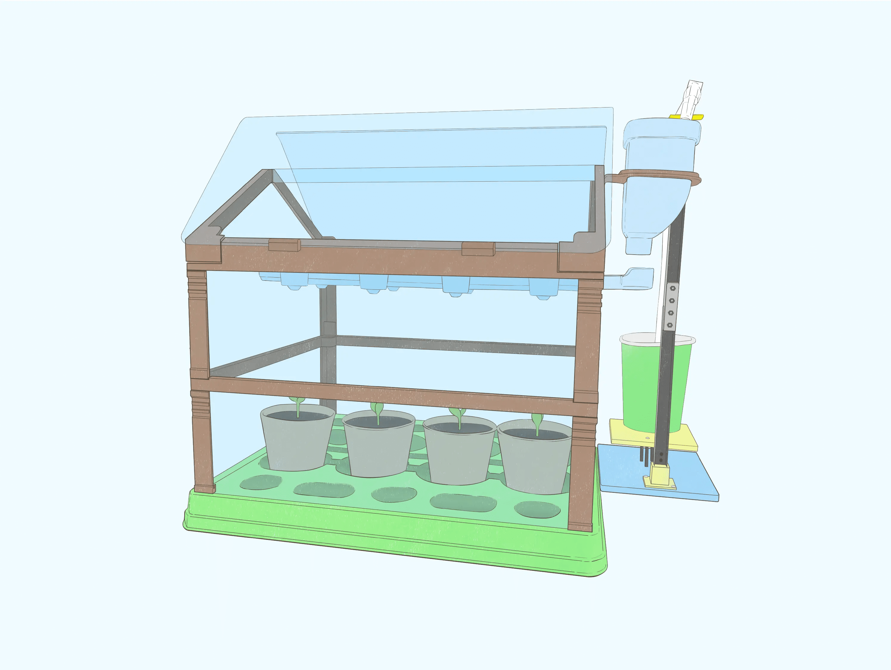 Small Greenhouse kit - 1